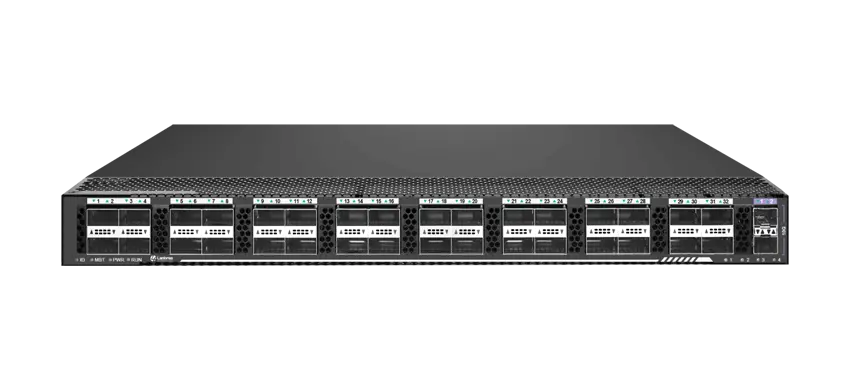 Data Center Managed Switch 32x100G QSFP28, 2x10G SFP+