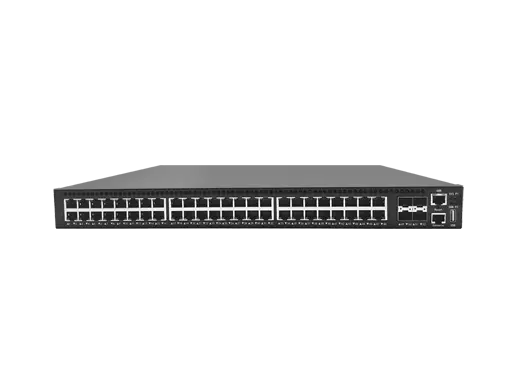 L3 Managed Switch 48xGE RJ45, 4x10G SFP+ Redundant Hot-swap Power Supply