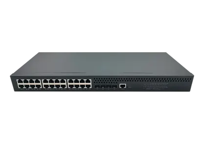 Layer 2+ Managed PoE Switch 24x10/100/1000M RJ45, Uplink 4x1G/2.5G SFP