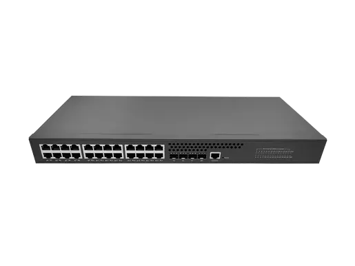 Layer 2+ Managed Switch 24x10/100/1000M RJ45, Uplink 4x1G/2.5G/10G SFP+