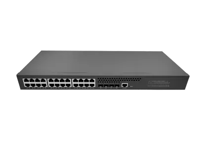 Layer 2+ Managed Switch 24x10/100/1000M RJ45, Uplink 4x1G/2.5G/10G SFP+
