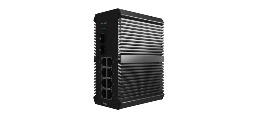 Industrial L2+ Managed Switch 2x1000M SFP, 8x10/100/1000M RJ45