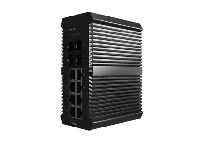 Industrial L2+ Managed Switch 4x1000M SFP, 8x10/100/1000M RJ45