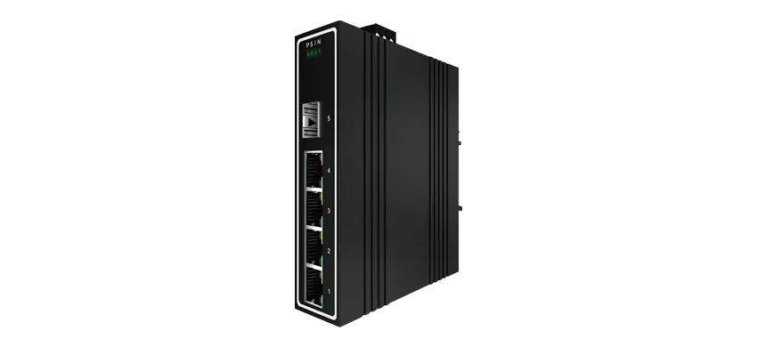 Industrial Switch 1xGigabit SFP, 4x10/100/1000Base-T PoE