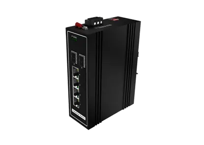 Industrial Switch 2xGigabit SFP, 4x10/100/1000Base-T PoE