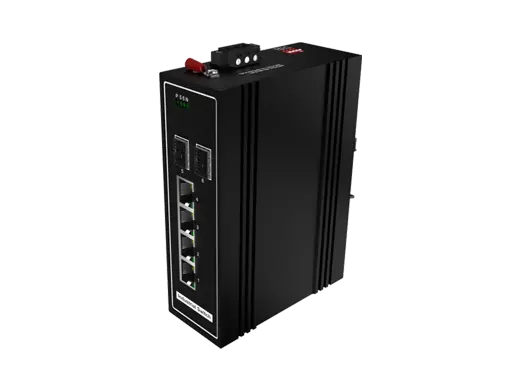Industrial Switch 2xGigabit SFP, 4x10/100/1000Base-T PoE