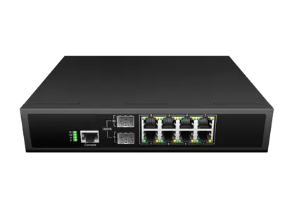 L3 Lite Managed Ethernet Switch 8x1G RJ45, 2x1G SFP
