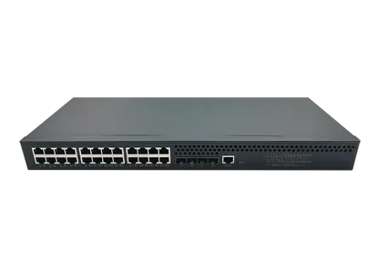 Layer 2+ Managed PoE Switch 24x10/100/1000M RJ45, Uplink 4x1G/2.5G/10G SFP+