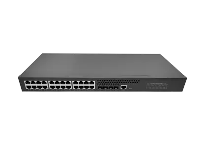 Layer 2+ Managed Switch 24x10/100/1000M RJ45, Uplink 4x1G/2.5G SFP