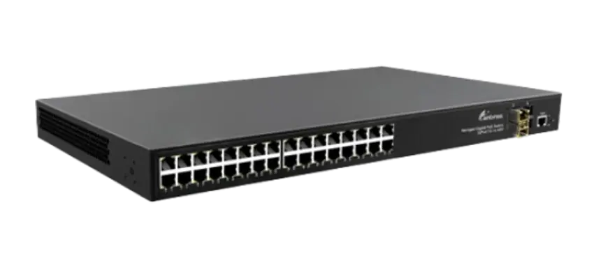 Layer2 Managed PoE Switch 32x10/100/1000Base-T, 4xGigabit SFP