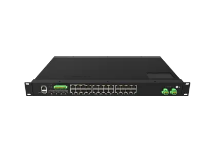 24xGE RJ45, 4x10G SFP+ Support DI/DO and RS485, Port 1-4 Support BT 90w