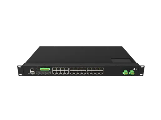24xGE RJ45, 4x10G SFP+ Support DI/DO and RS485, Port 1-4 Support BT 90w