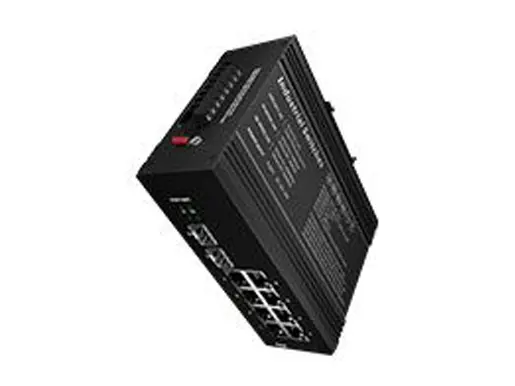 2x1000Base-X, 4x10/100/1000Base-T Managed Industrial Ethernet Switch (PoE Optional)