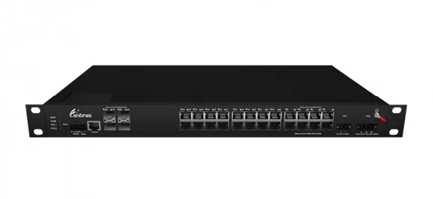 4x1000Base-X, 24x10/100/1000Base-T Managed Industrial Ethernet Switch (PoE Optional)