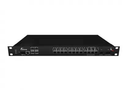 4x10G Base-X, 24x10/100/1000 Base-T Managed Industrial Ethernet Switch (PoE Optional)