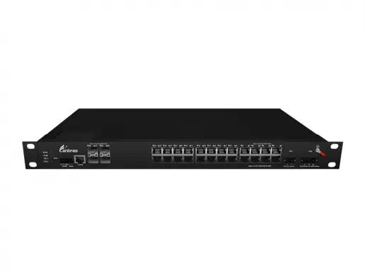 4x10G Base-X, 24x10/100/1000 Base-T Managed Industrial Ethernet Switch (PoE Optional)