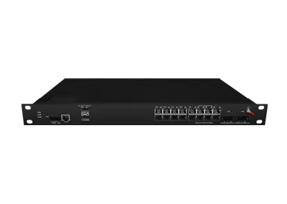 Industrial Rackmount L2 Managed PoE Switch 16x10/100/1000M RJ45, Uplink 2x10G SFP+
