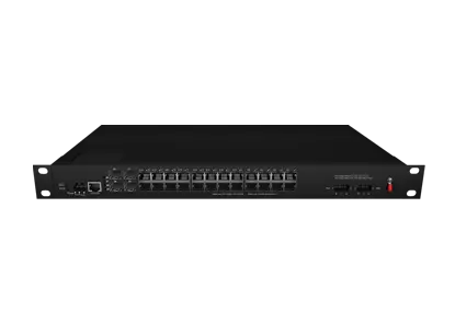 Industrial Rackmount L2 Managed PoE Switch 24x10/100/1000M RJ45, Uplink 4x1G SFP