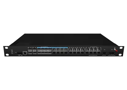 Industrial Rackmount L3 Managed Ethernet Switch 16x10/100/1000M RJ45, 8x1000M Combo, 4x1000M SFP