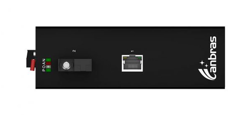 1x1000Base-X, 1x10/100/1000Base-T Industrial Ethernet Switch (PoE Optional)