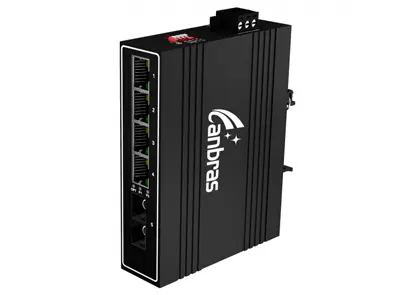 1x100Base-X, 4x10/100Base-T Unmanaged Industrial Switch (PoE Optional)