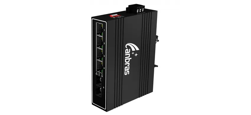 1x100Base-X, 4x10/100Base-T Unmanaged Industrial Switch (PoE Optional)