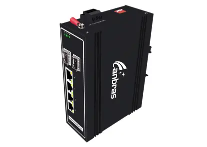 2x1000Base-X, 4x10/100/1000Base-T Unmanaged Industrial Switch (PoE Optional)