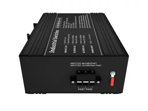 2x1000Base-X, 8x10/100/1000Base-T Industrial Ethernet Switch (PoE Optional)