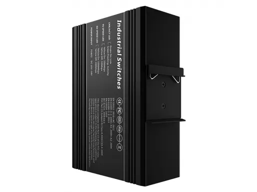 2x1000Base-X, 8x10/100/1000Base-T Industrial Ethernet Switch (PoE Optional)