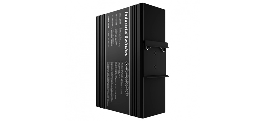 2x1000Base-X, 8x10/100Base-T Industrial Ethernet Switch (PoE Optional)