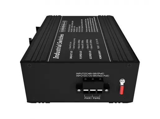 4x1000Base-X, 8x10/100/1000Base-T Industrial Ethernet Switch (PoE Optional)