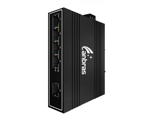 5x10/100/1000Base-T Unmanaged Industrial Switch (PoE Optional)