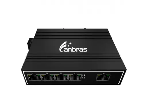 5x10/100Base-T Unmanaged Industrial Switch (PoE Optional)