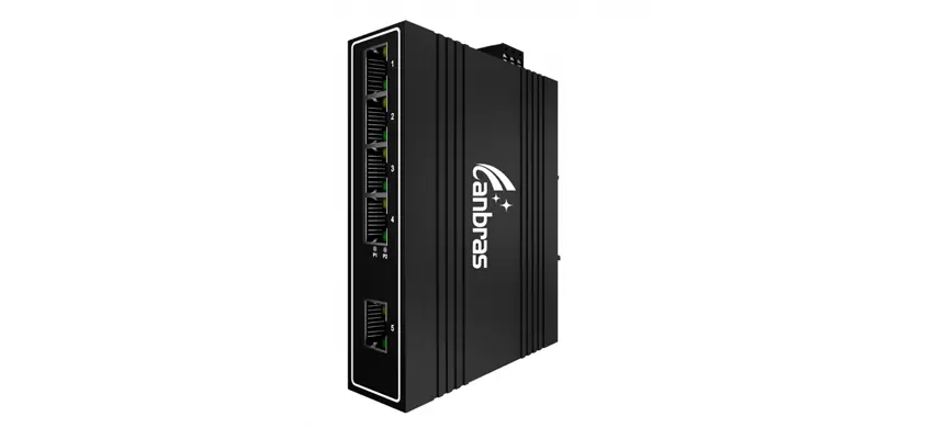 5x10/100Base-T Unmanaged Industrial Switch (PoE Optional)