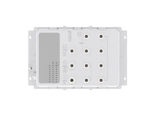 8Port 10/100/1000Base-T Industrial Ethernet Switch, Waterproof IP67