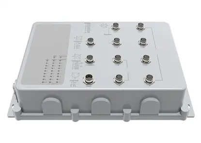 8Port 10/100/1000Base-T Industrial Ethernet Switch, Waterproof IP67