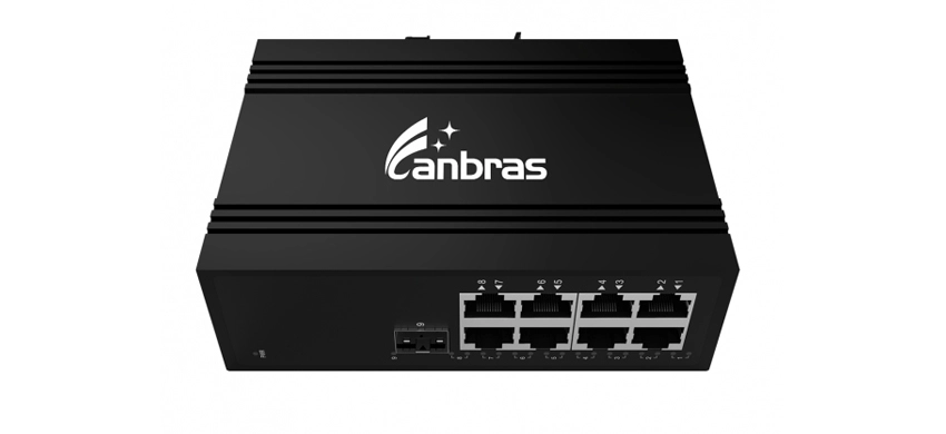 8x10/100/1000 Base-T Unmanaged Industrial Switch (PoE Optional)