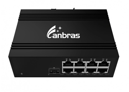 8x10/100/1000 Base-T Unmanaged Industrial Switch (PoE Optional)