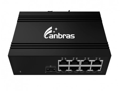8x10/100/1000 Base-T Unmanaged Industrial Switch (PoE Optional)