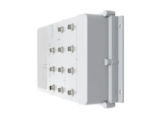 8x10/100/1000Base-T Industrial PoE Switch, Waterproof IP67