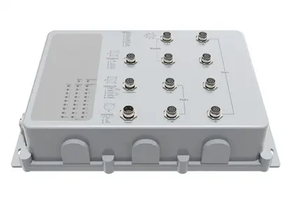 8x10/100/1000Base-T Industrial PoE Switch, Waterproof IP67