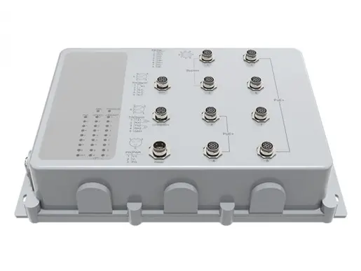 8x10/100/1000Base-T Industrial PoE Switch, Waterproof IP67