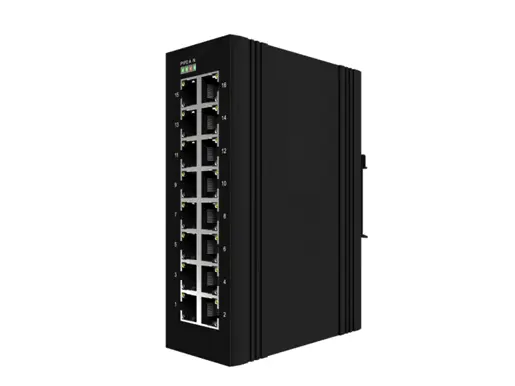 IS6N Unmanaged Industrial Ethernet Switch 16x10/100Base-TX