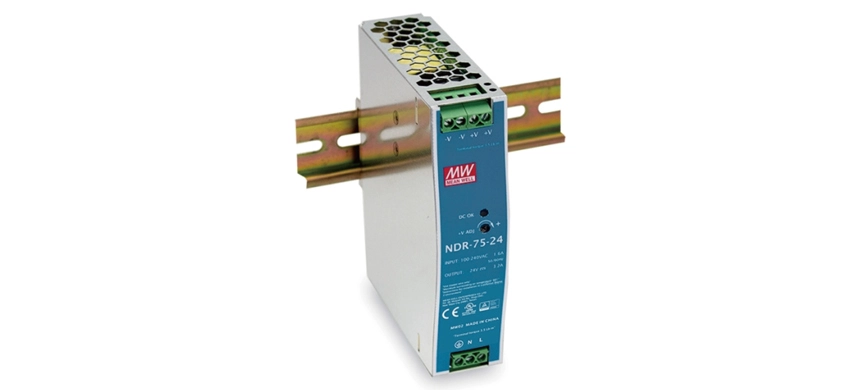 75W Single Output Industrial DIN RAIL