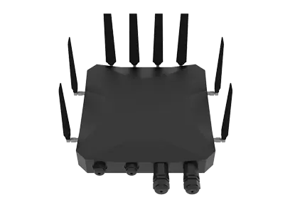 5G Industrial Router 1x1000M ETH WAN/LAN, 1x1000M ETH LAN 2 Micro-SIM slot & 2.4GHz/5.8GHz WIFI Supp