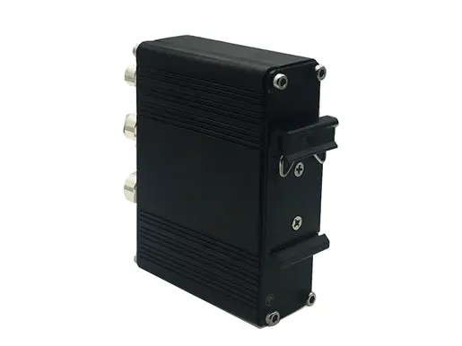 Industrial Single Port 10/100/1000 PoE Injector 30w M12 Connector