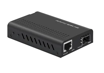 Miniature Fast Ethernet 10/100Base-TX to 100Base-FX Media Converter