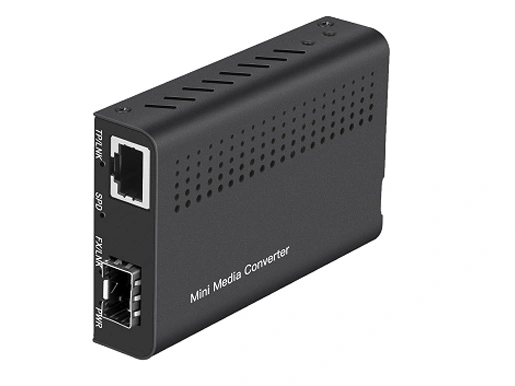 Miniature Fast Ethernet 10/100Base-TX to 100Base-FX Media Converter