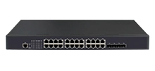 Stackable L3 Lite Managed Switch 24x10/100/1000M RJ45, 4x10G SFP+