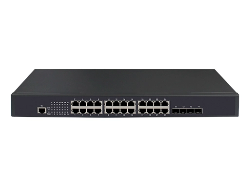 Stackable L3 Lite Managed Switch 24x10/100/1000M RJ45, 4x10G SFP+